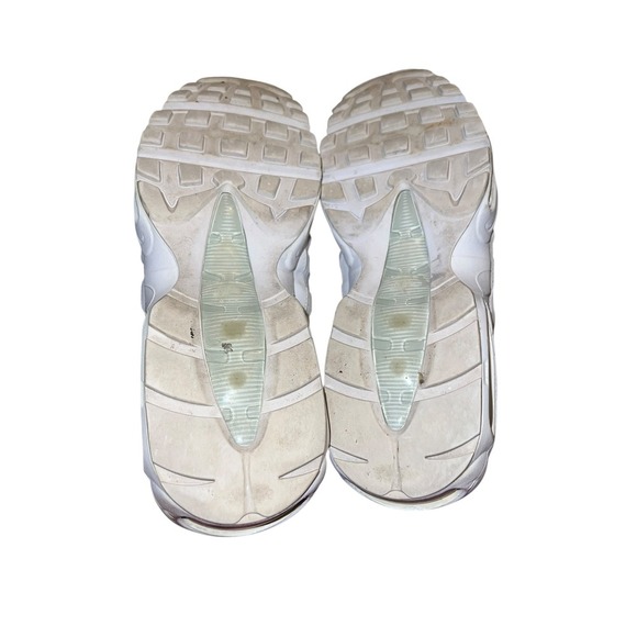 Nike Men's Air Max 95 White/White/Grey Fog Size 12 Active /athleisure - Picture 8 of 10